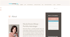 Desktop Screenshot of fertilityastrology.com